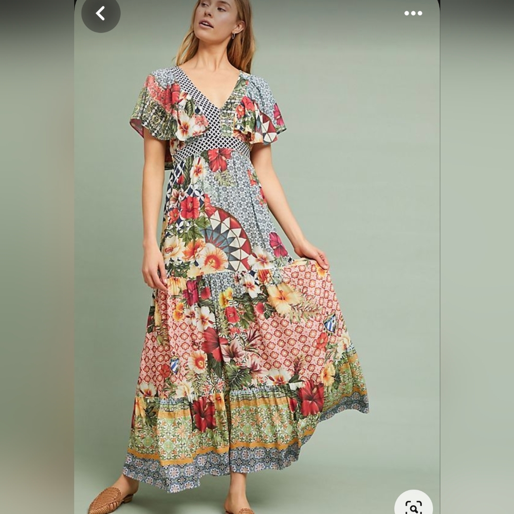 FARM Rio dress designed in Brazil Farm Rio Helja Maxi Dress